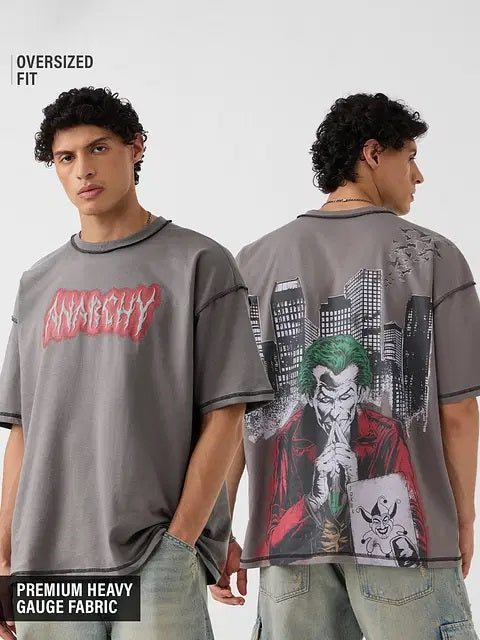 Joker Anarchy Oversized T-Shirts