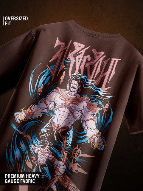 Ashwatthama The Cursed Warrior Oversized T-Shirts