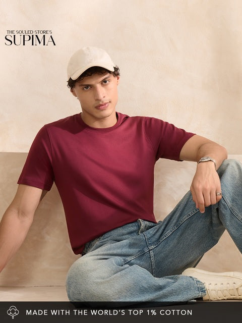 Supima Crimson Ruby Supima T-Shirts
