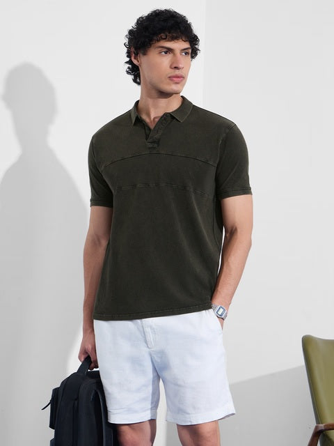 Vintage Wash Pine Polos