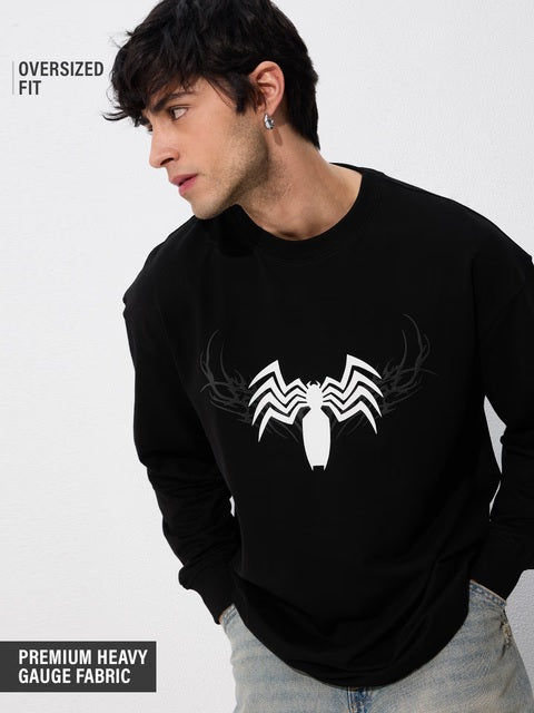 Marvel Venom Oversized Full Sleeve T-Shirts
