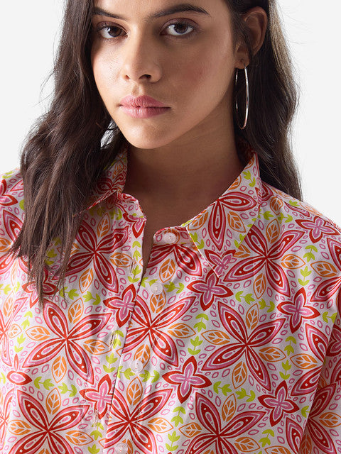 TSS Originals Rosebloom Women Cropped Shirts