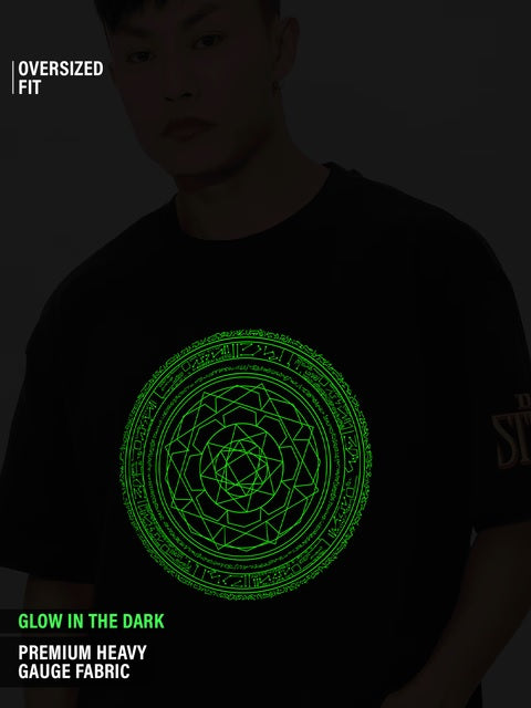 Doctor Strange Tao Mandalas (Glow In The Dark) Oversized T-Shirts