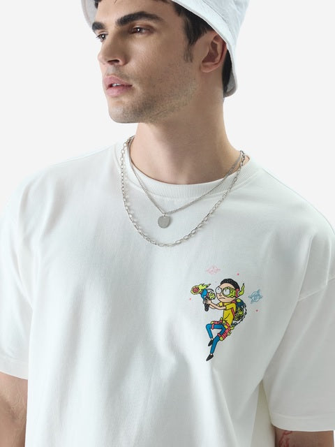 Rick And Morty Universe Oversized T-Shirts