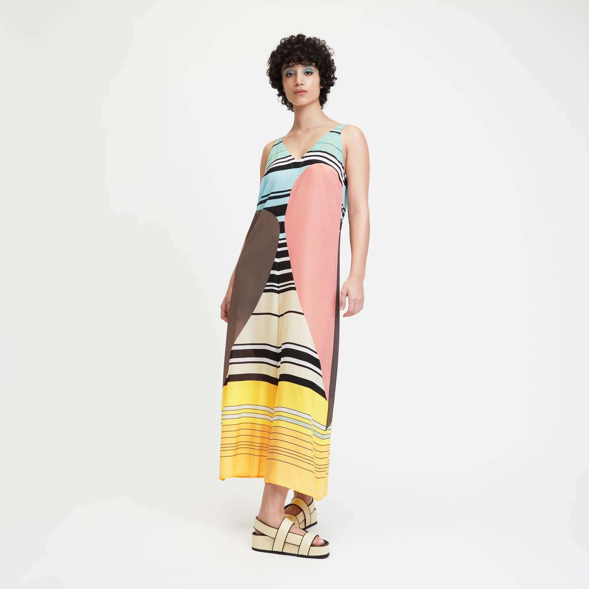 French Moss Green Kaftan - Elegant Boho Maxi Dress Caftan For Women's
