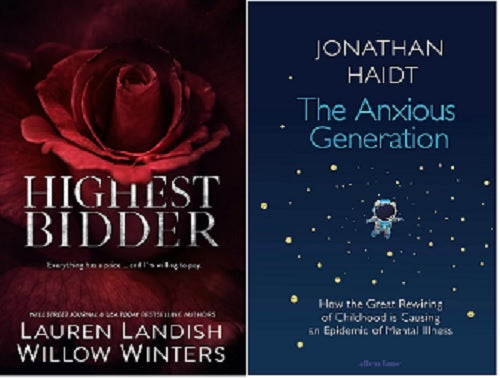 The Anxious Generation : Highest Bidder :- paperback 2 books set