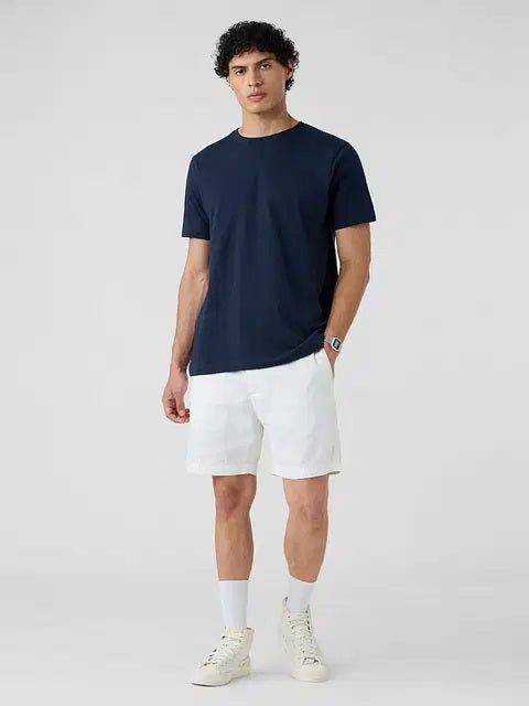 Solids Navy Blue T-Shirts