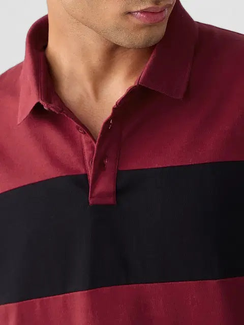 Oversized Polo Red Flame Oversized Polos