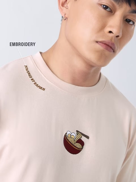 TSS Originals Powered By Ramen Men Relaxed Fit T-Shirts