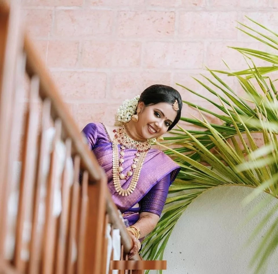 Banarasi Soft Silk Sari with Blouse