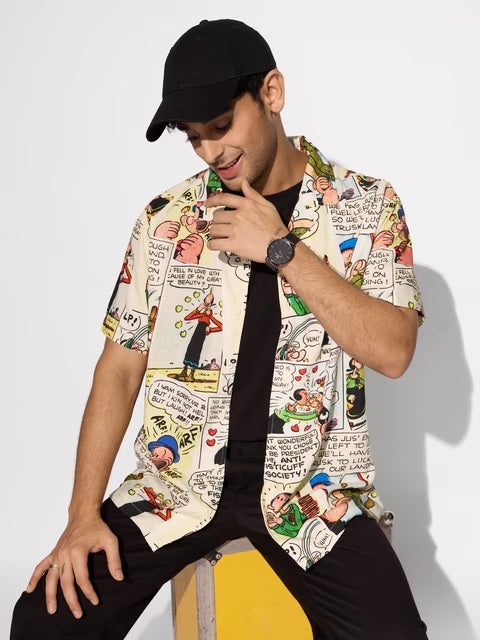 Popeye Comic Vibe Holiday Shirts