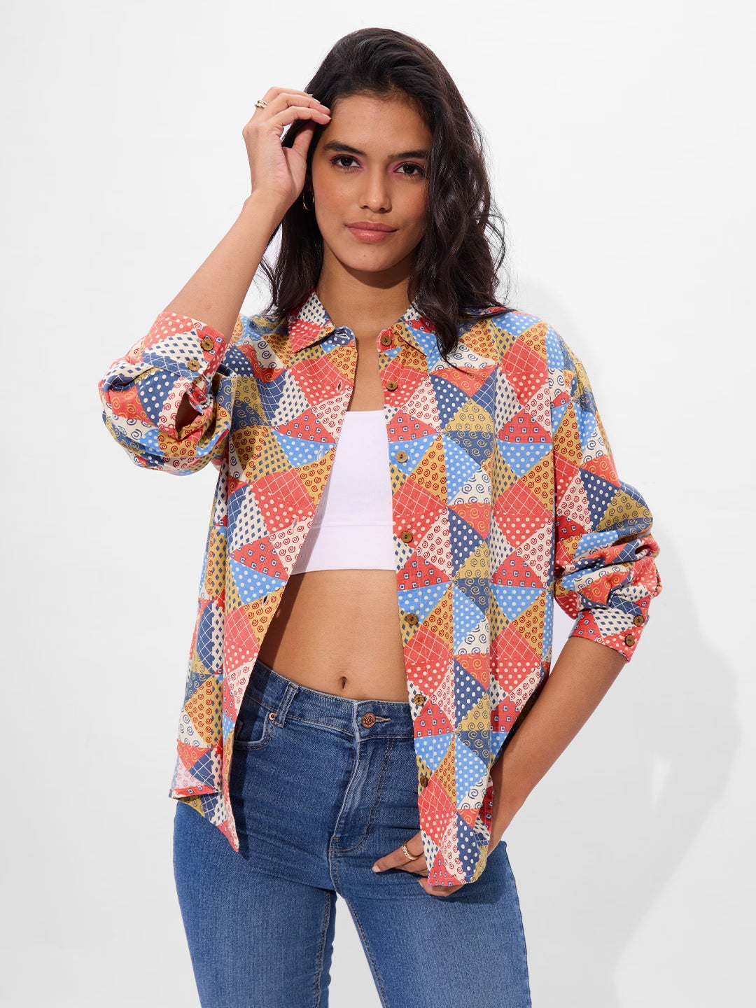 TSS Originals Prism Women Boyfriend Shirts
