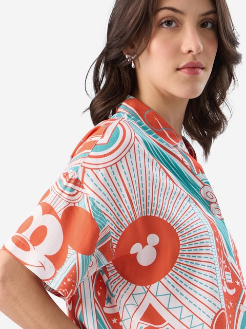 Mickey Mouse: Mickeyverse Women Boyfriend Shirts