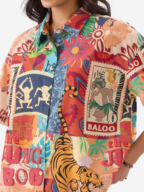 Jungle Book Indie Vibe Women Holiday Shirts