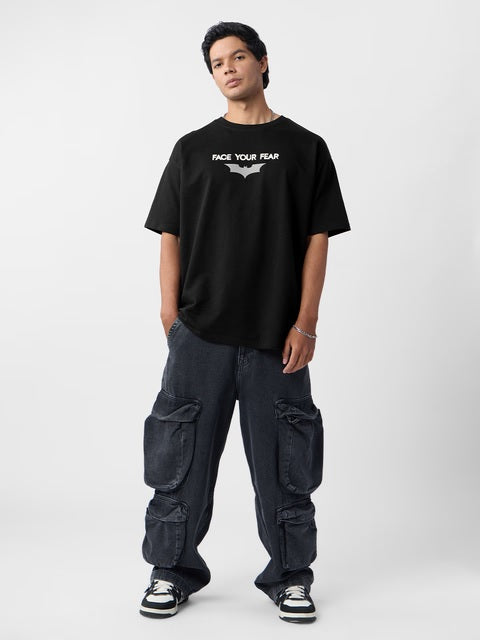 Batman Face Your Fear Oversized T-Shirts