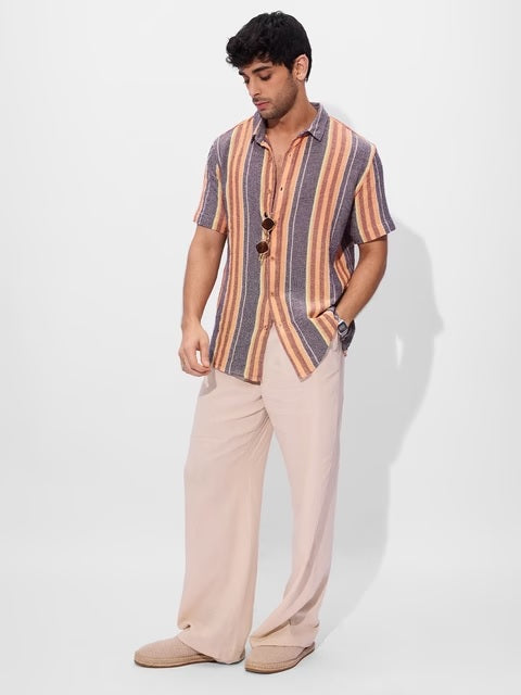 Fiesta Men Textured Shirts