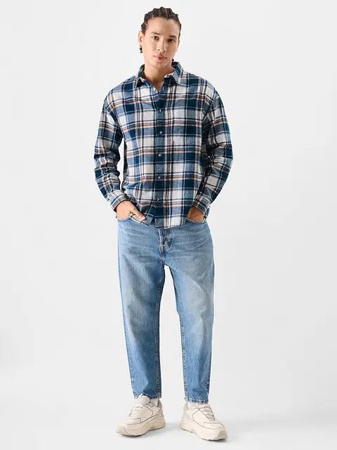 Casual Plaid Style Shirt
