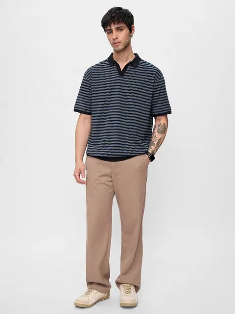 Jacquard Polo Twilight Oversized Polos