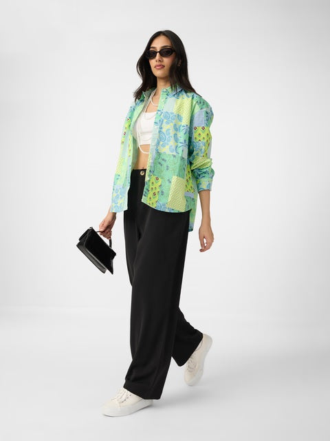 Paisley Women Boyfriend Shirts