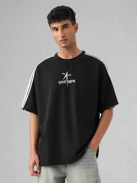 ISRO To The Moon Oversized T-Shirts