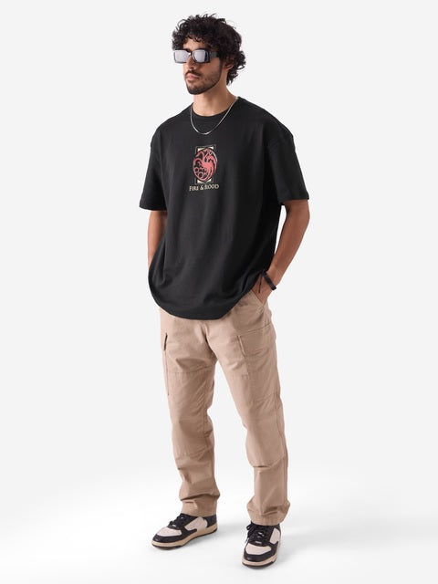 House of the Dragon Family Tree Oversized T-Shirts