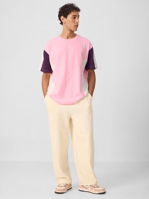 Colourblock Vineyard Oversized T-Shirts