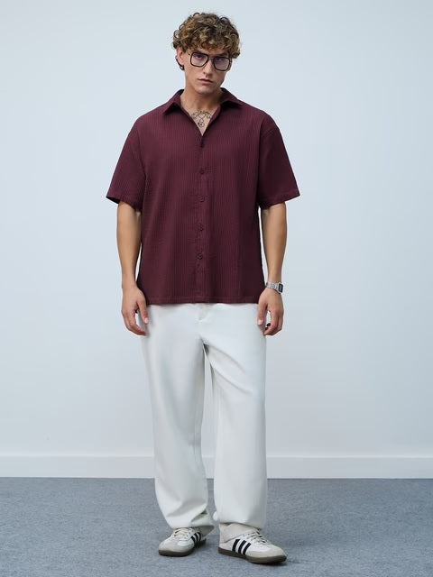 Sangria Oversized Shirts