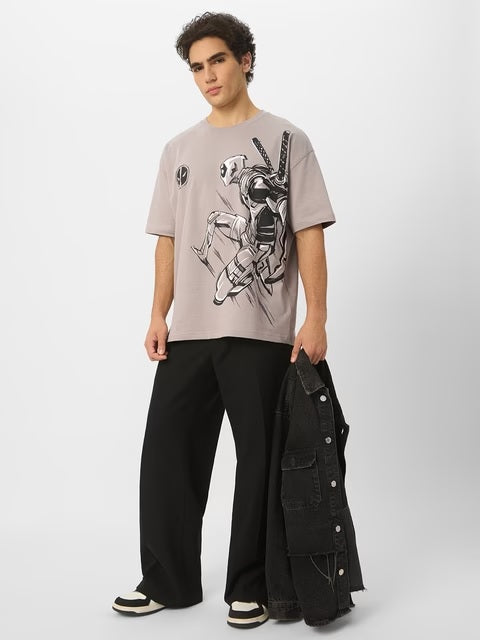 Deadpool Run Oversized T-Shirts