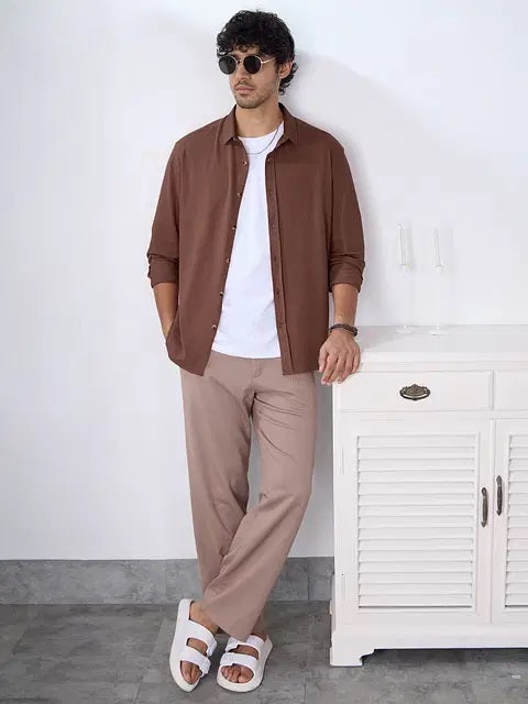 Magnum Men Textured Shirts