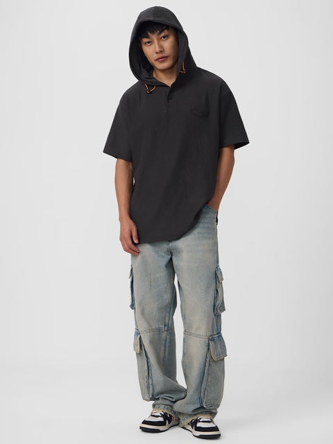 Batman Logo Hooded T-Shirts