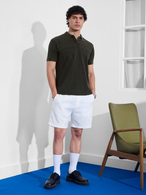 Vintage Wash Pine Polos