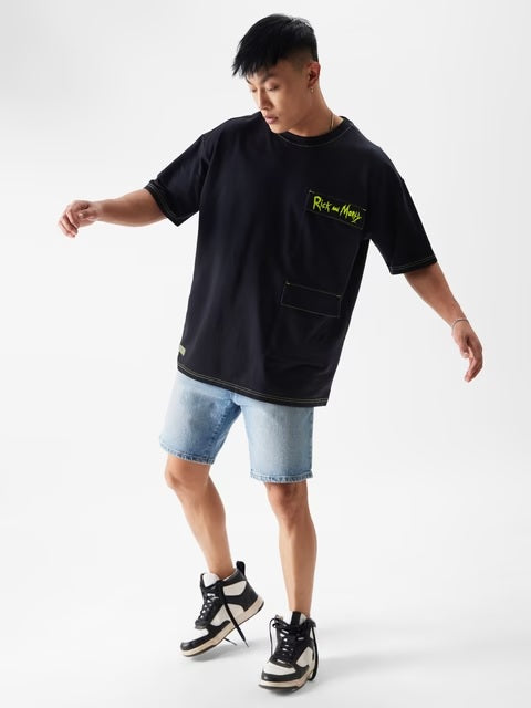 Rick & Morty Escape From Reality Oversized T-Shirts