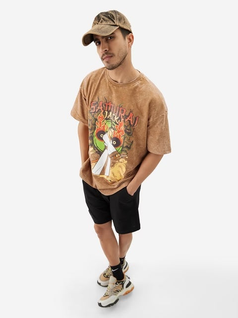 Samurai Jack Blade Oversized T-Shirts