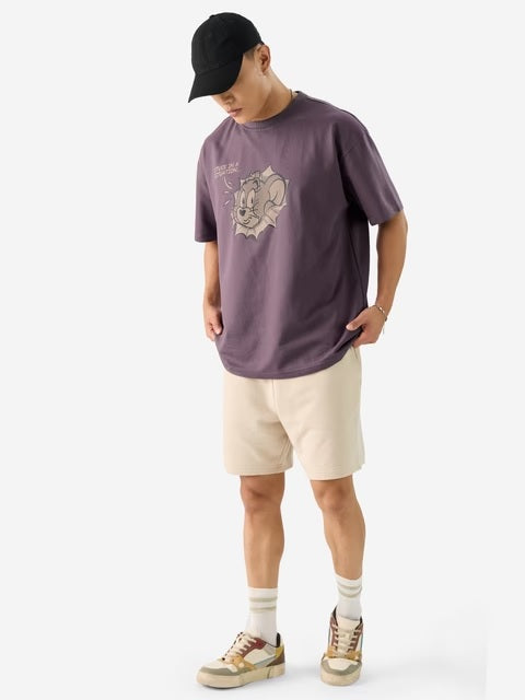Tom & Jerry Sticky Situation Oversized T-Shirts