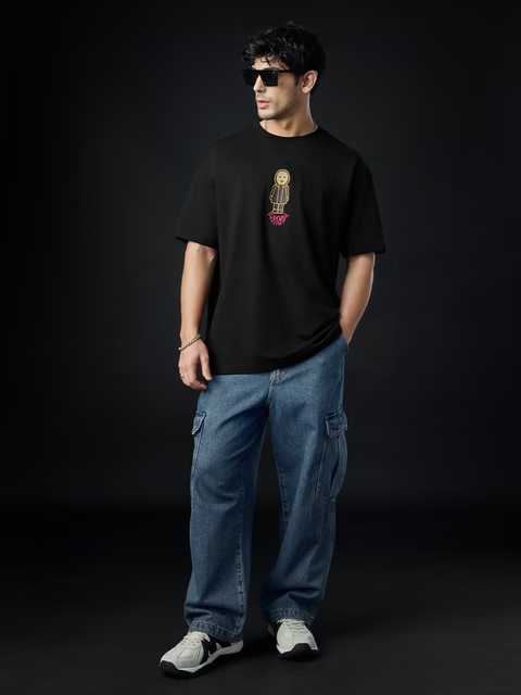 Squid Game Front Man Oversized T-Shirts