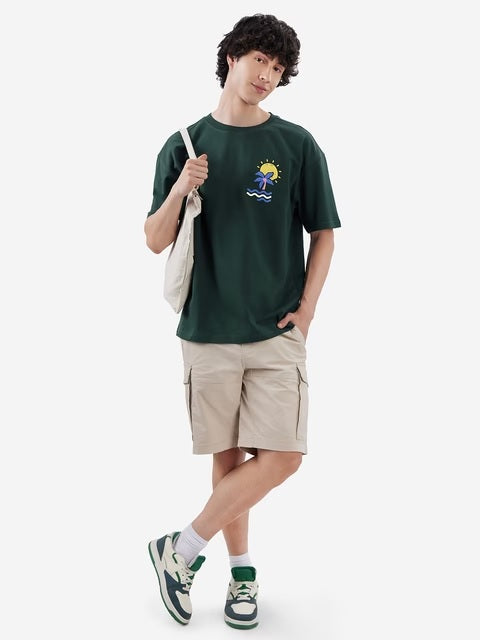 At The Beach Oversized T-Shirts