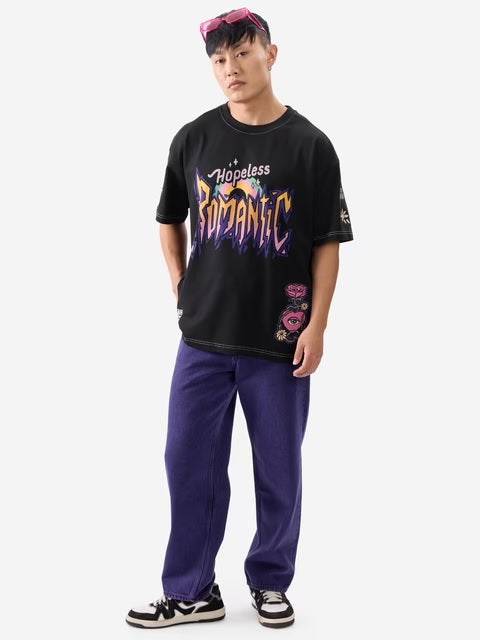 Bloom Hopeless Romantic Oversized T-Shirts