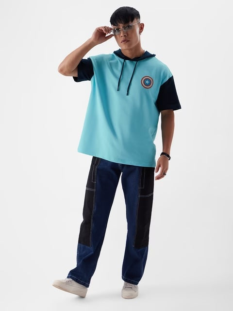 Captain America Super Soldier Hooded T-Shirts