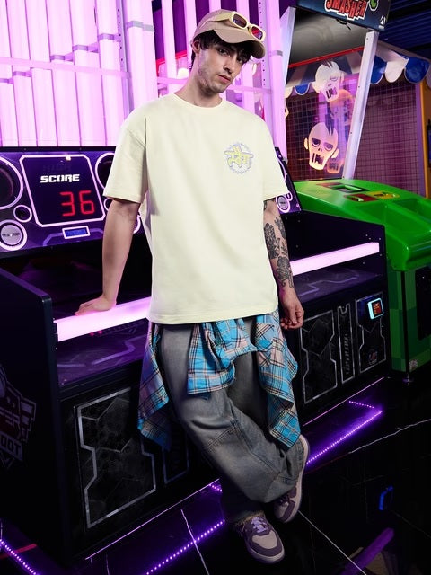 Truck Art Looney Tunes Oversized T-Shirts