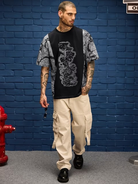 House Of Dragon Map Oversized T-Shirts