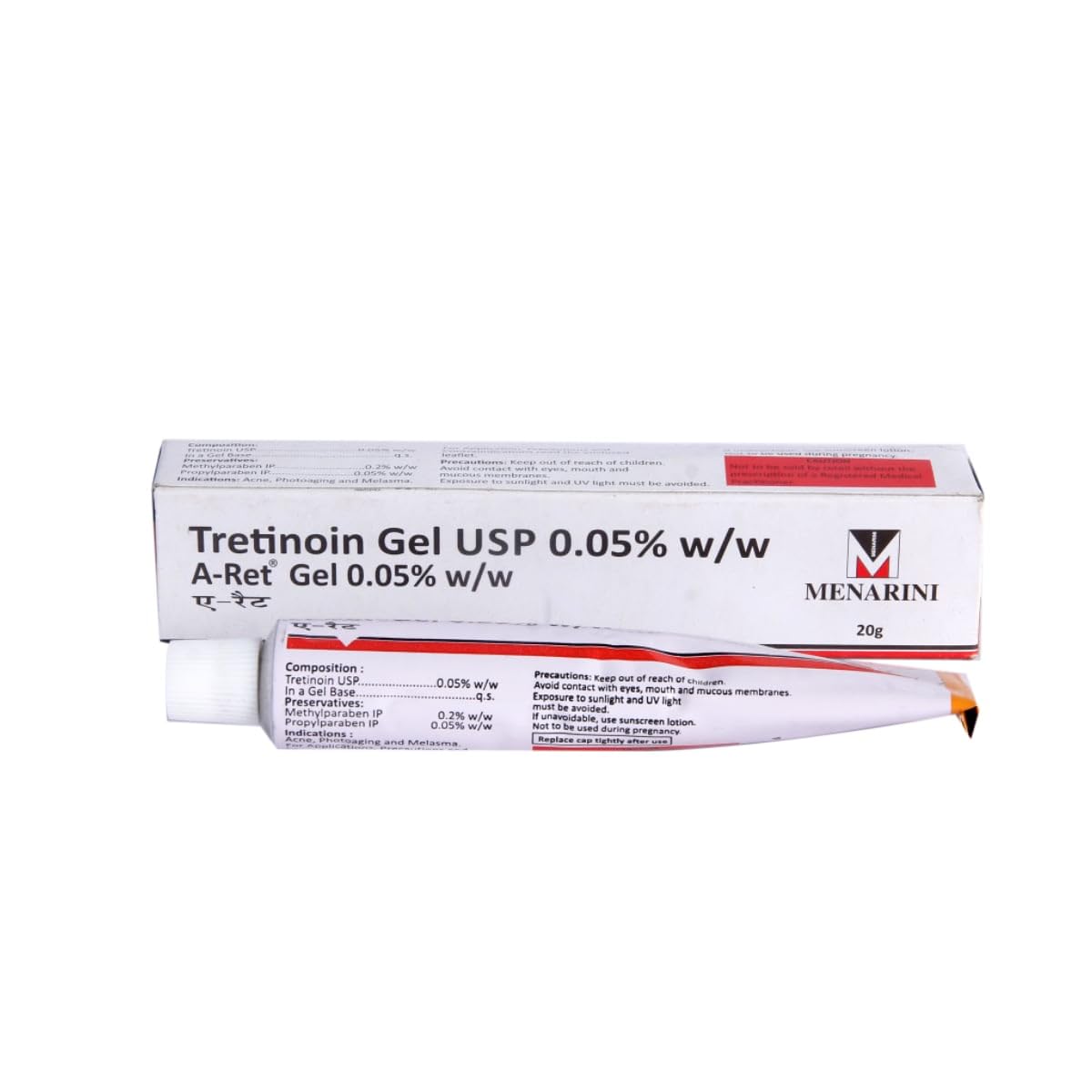 Retinol Gel 0.05% 20g Vitamin A ret cream