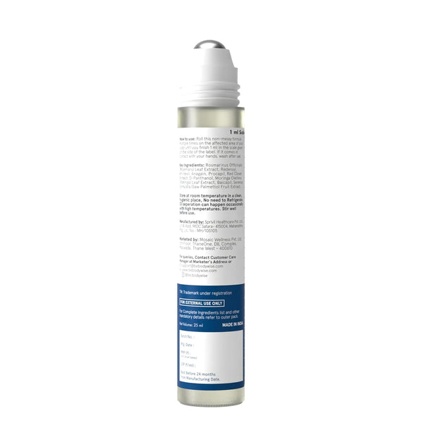 Be Bodywise Rosemary Hair Growth Serum (Roll On) -25 ml