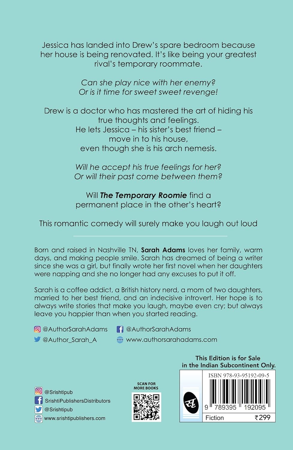 The Temporary Roomie (Paperback) – Sarah Adams