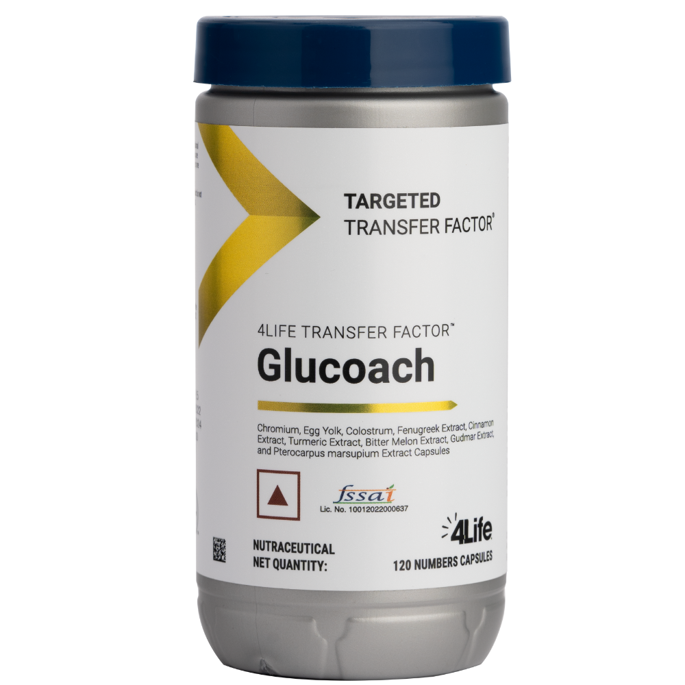 4Life Transfer Factor Glucoach 120 Capsules