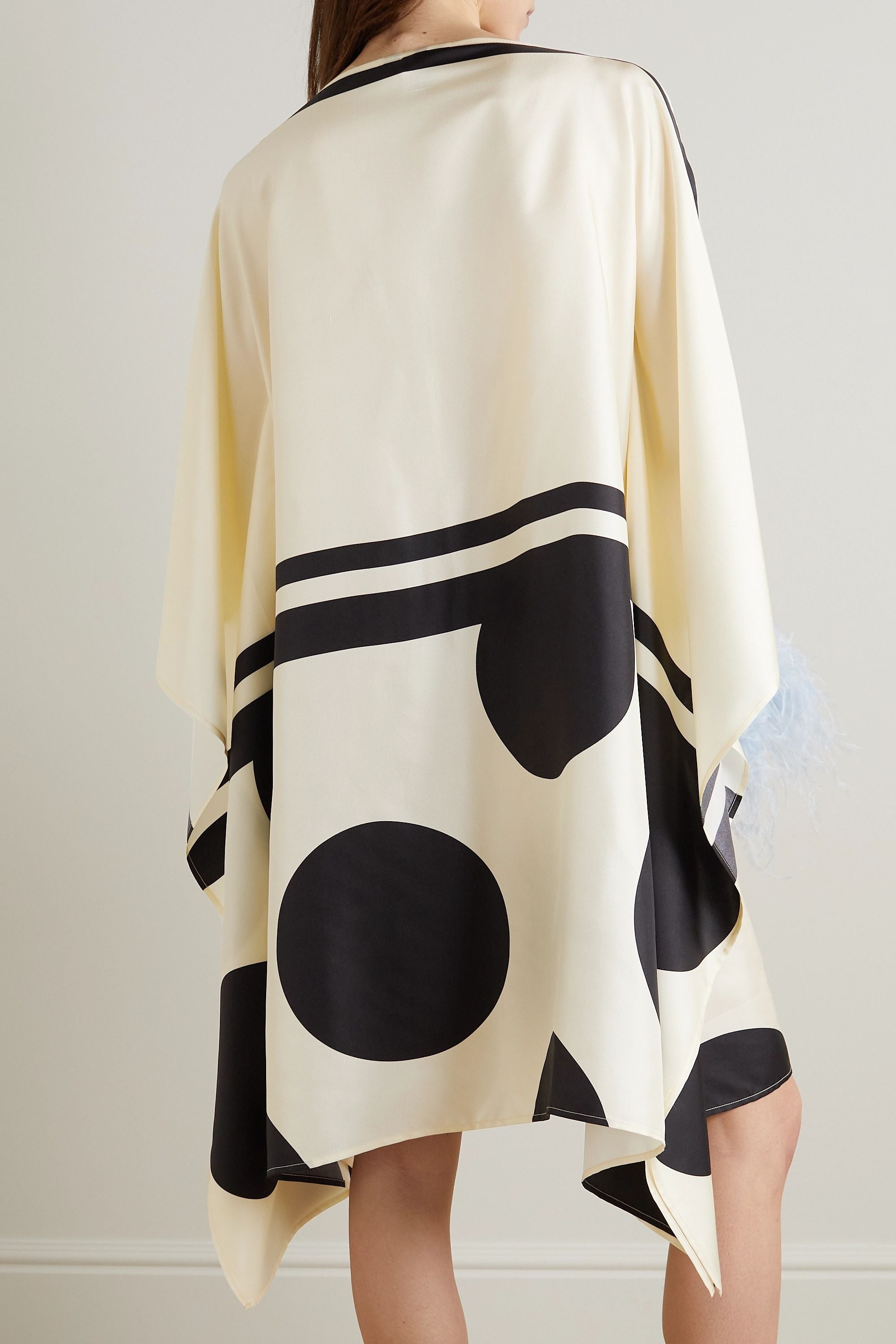 Soft Russian Satin Kaftan Dress – Flowy and Comfortable Caftan For Women's