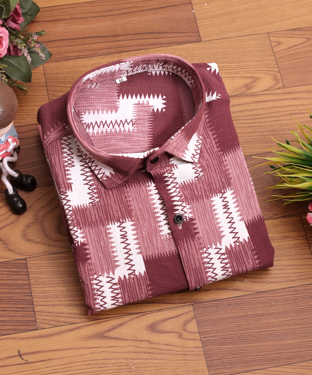 Popcorn With Print Shirt For Men's