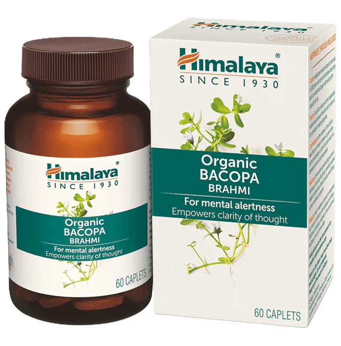 Himalaya Organic Bacopa (Brahmi) -60 caps
