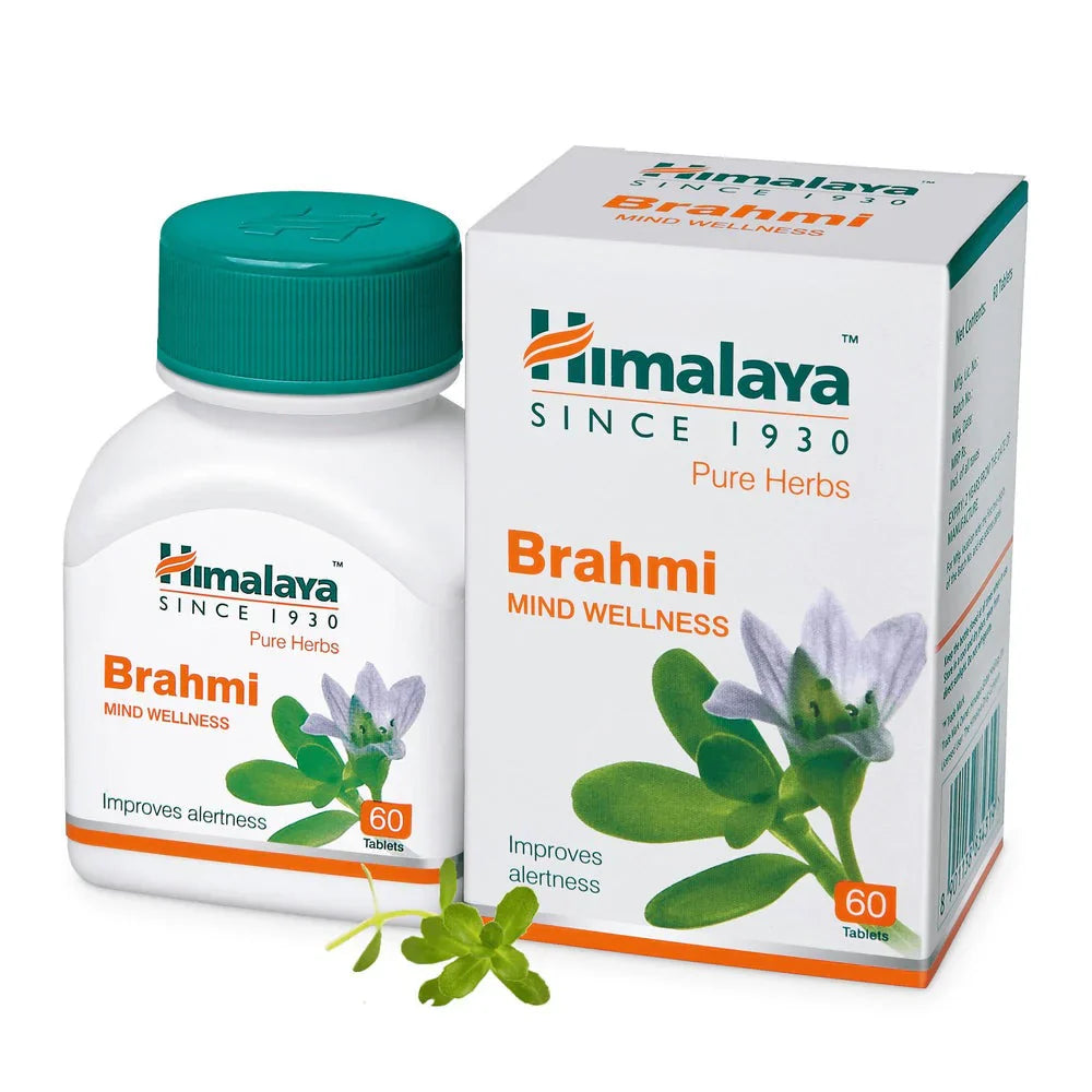 Himalaya Wellness Pure Herbs Brahmi Mind Wellness -60 tabs