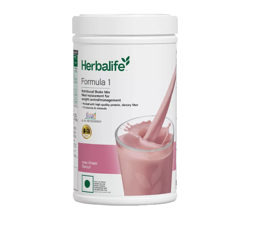 Herbalife Formula 1 Shake Mix – Rose Kheer Flavor – 750 g Canister