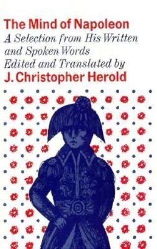 Mind of Napoleon by Christopher Herold Paperback History Book